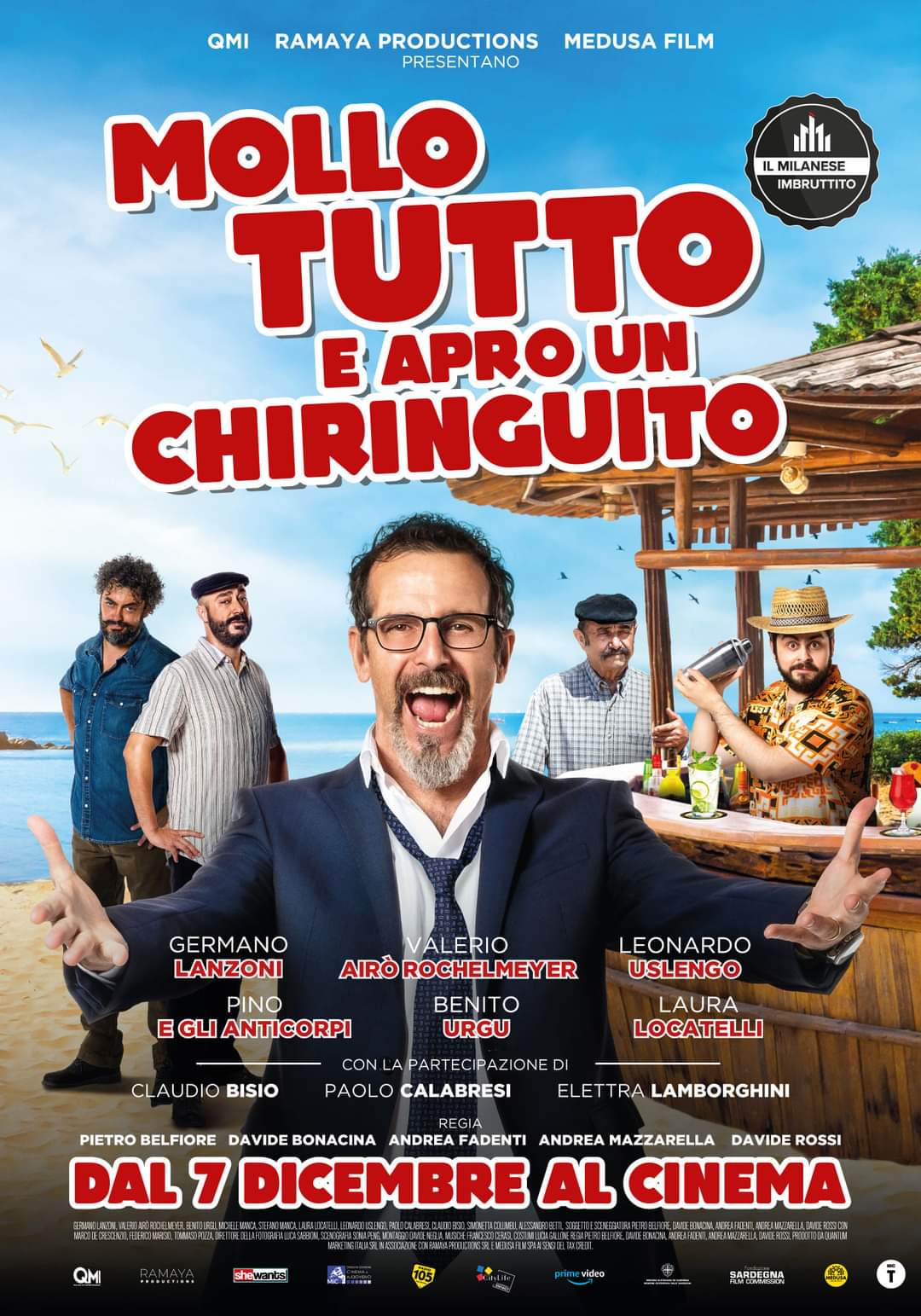 Mollo tutto e apro un chiringuito (2021) постер